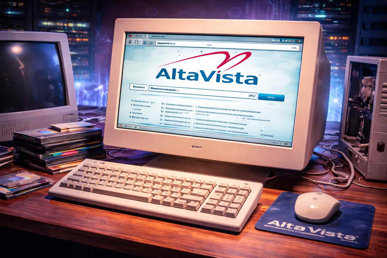 AltaVista était un moteur de recherche pionnier.