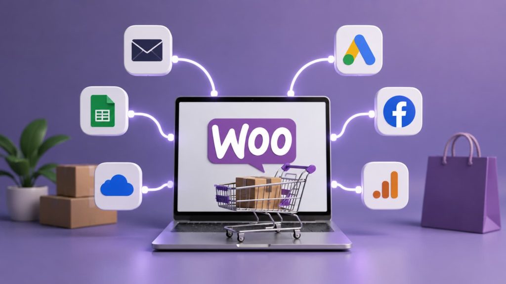 Un connecteur WooCommerce.