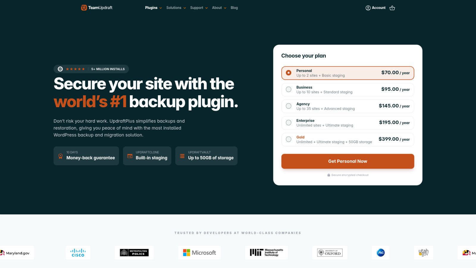 Pourquoi UpdraftPlus sur WordPress est votre meilleur allié sécurité 🛡️